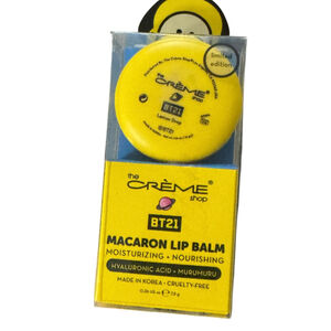 NEW The Crème Shop BT21 Lemon Drop Lip Balm